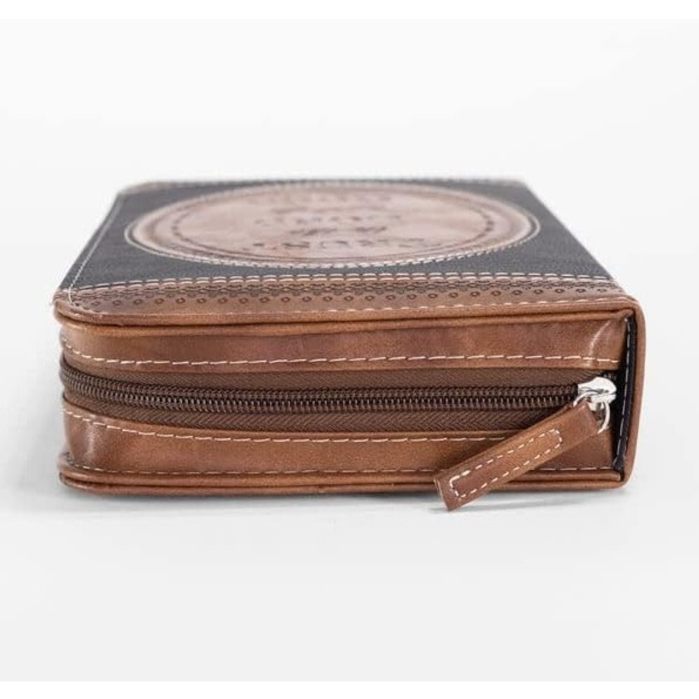 Divinity Boutique Bible Cover Large Trust in the Lord Psalm 37:3 Faux Leather - Picture 2 of 4
